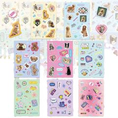 ** Set 8 sticker động vật và chi tiết mini