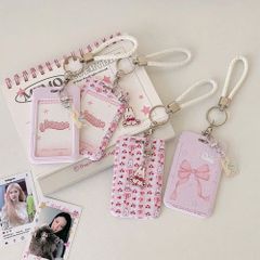 ** Móc treo/thẻ bảng tên Hisocute hồng