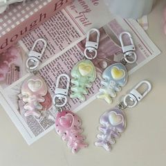 ** Dây đeo điện thoại xương cá trái tim cầu vồng