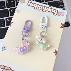 ** Dây đeo điện thoại mini cún lạp xưởng mặc áo