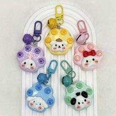 ** Móc khóa chân mèo đầu Sanrio