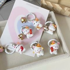 ** Dây đeo điện thoại mèo phát tài