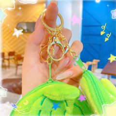 ** Móc khóa ví dưa hấu mặt heo