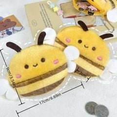 ** Móc khóa ví ong vàng