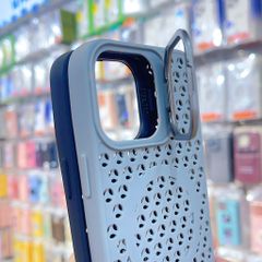 ** Ốp IP 15 Pro Max dẻo magsafe tản nhiệt camera giá đỡ