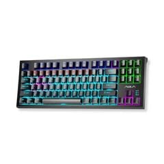 ** Bàn phím cơ có dây Aula F3032 đen, brown switch, Hot Swap