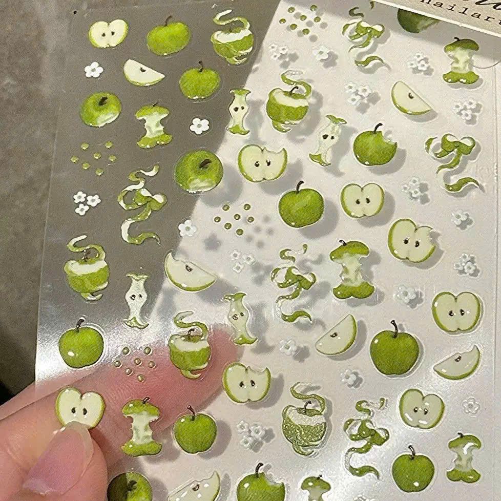 ** Sticker nổi nhiều thú/Kitty đỏ/xanh (19k/tờ)