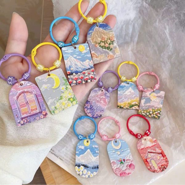 ** Móc khóa thẻ phong cảnh