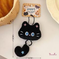 ** Móc khóa bông mèo/cún tách đuôi