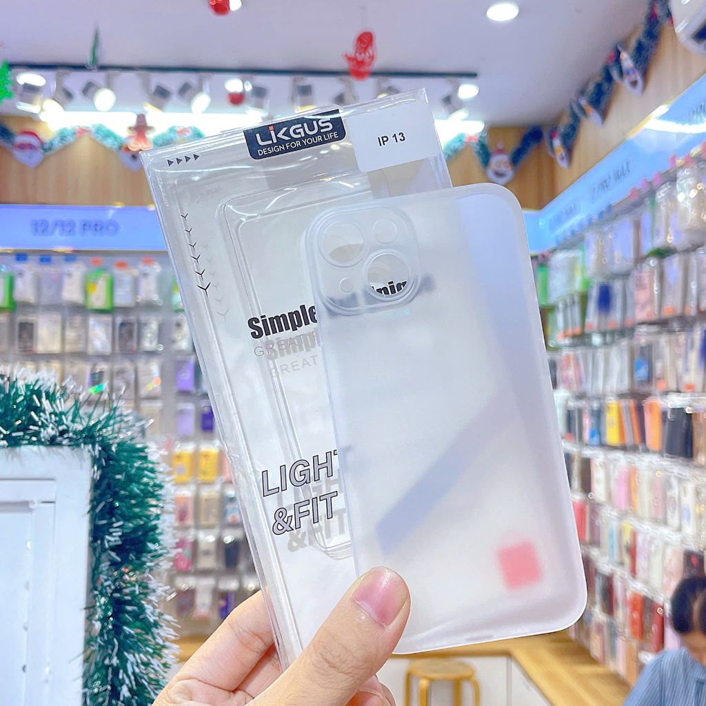 ** Ốp IP 13 6.1 Likgus nhám giấy