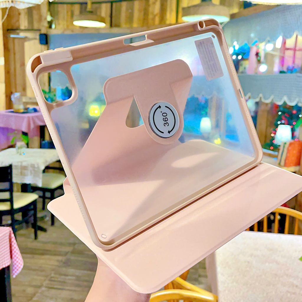 Bao da iPad Gen 10/Gen 11 lưng trong xoay 360 độ