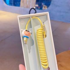 ** Cáp Type C to Type C Rock Crayon Shinchan Spring