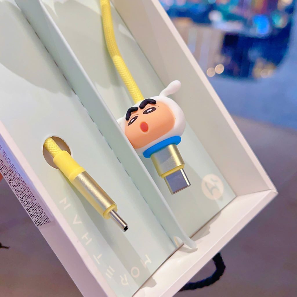** Cáp Type C to Type C Rock Crayon Shinchan Spring