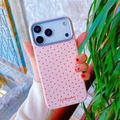 Ốp IP 17 Pro Max vân sần chấm bi trơn