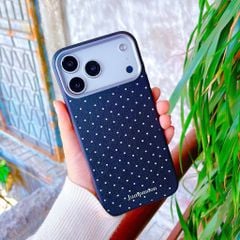 Ốp IP 17 Pro Max vân sần chấm bi trơn
