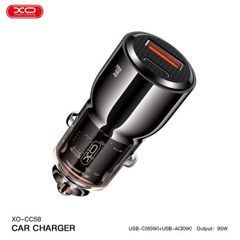 Sạc xe hơi XO CC58 1U 1C 95W