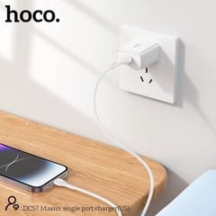 Cóc sạc Hoco DC57 1U 3A