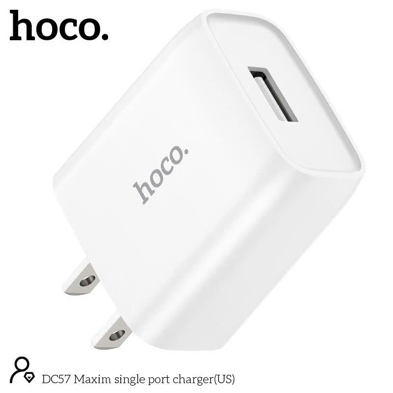 Cóc sạc Hoco DC57 1U 3A