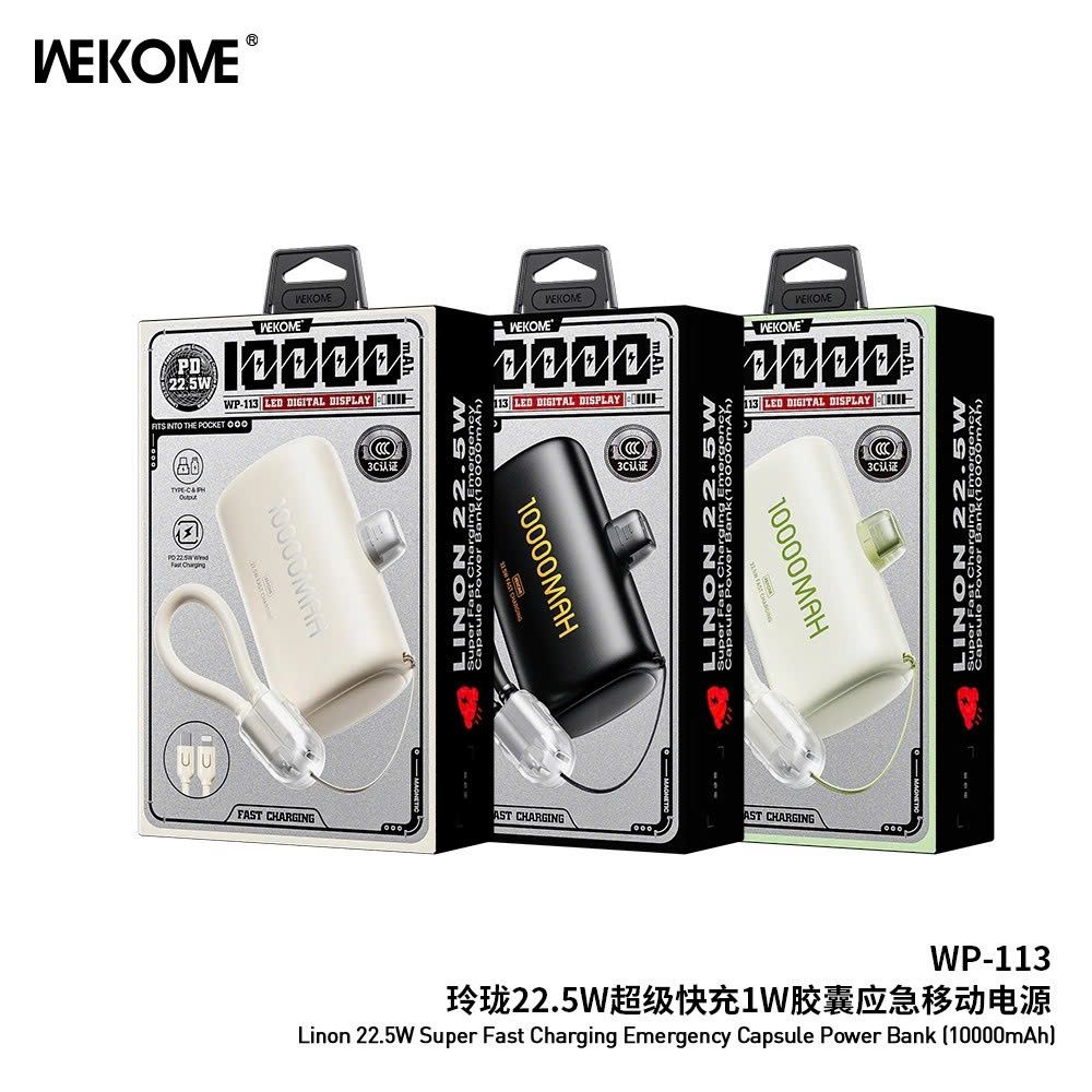 ** PDP Wekome WP113 10.000mAh 22.5W