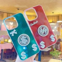 ** Ốp IP 15 6.1 vân đá đồng tiền xoay