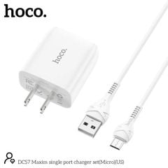 Bộ sạc Micro Hoco DC57 3A