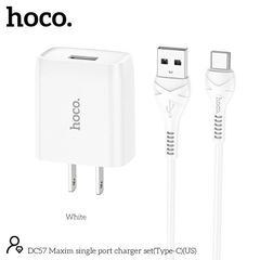 Bộ sạc Type C Hoco DC57 3A