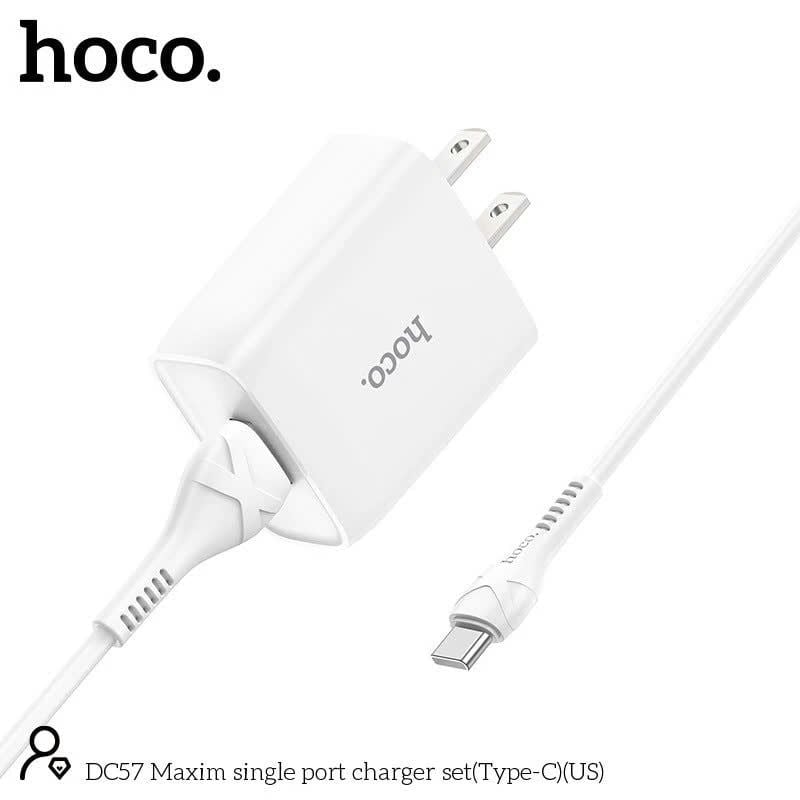 Bộ sạc Type C Hoco DC57 3A