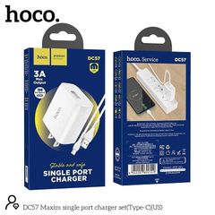 Bộ sạc Type C Hoco DC57 3A