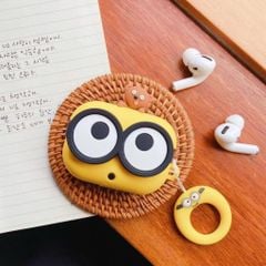 ** Case Airpods Pro dẻo Minions đội gấu nâu