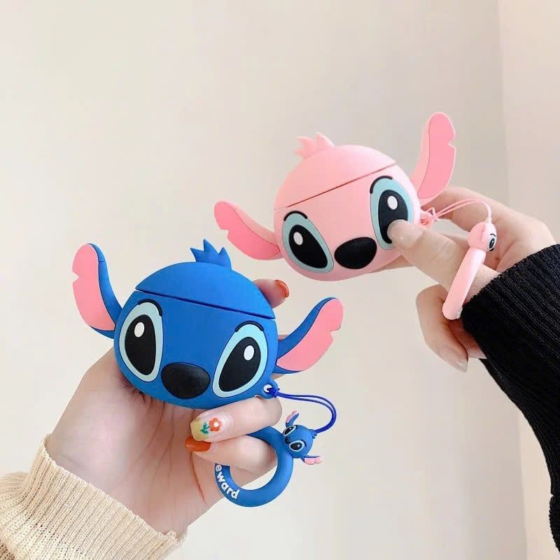 ** Case Airpods Pro 2 dẻo mặt Stitch