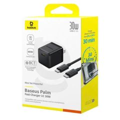 Bộ sạc Type C Baseus Palm 1U 1C 30W
