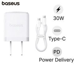 Bộ sạc Type C Baseus Palm 1U 1C 30W