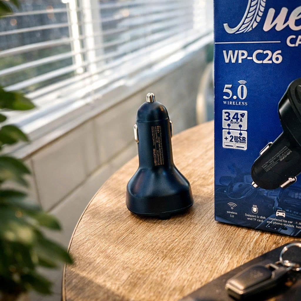 Sạc xe hơi WK C26 MP3