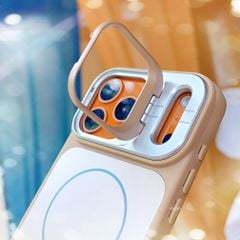 ** Ốp IP 17 Pro nhám AG magsafe camera giá đỡ