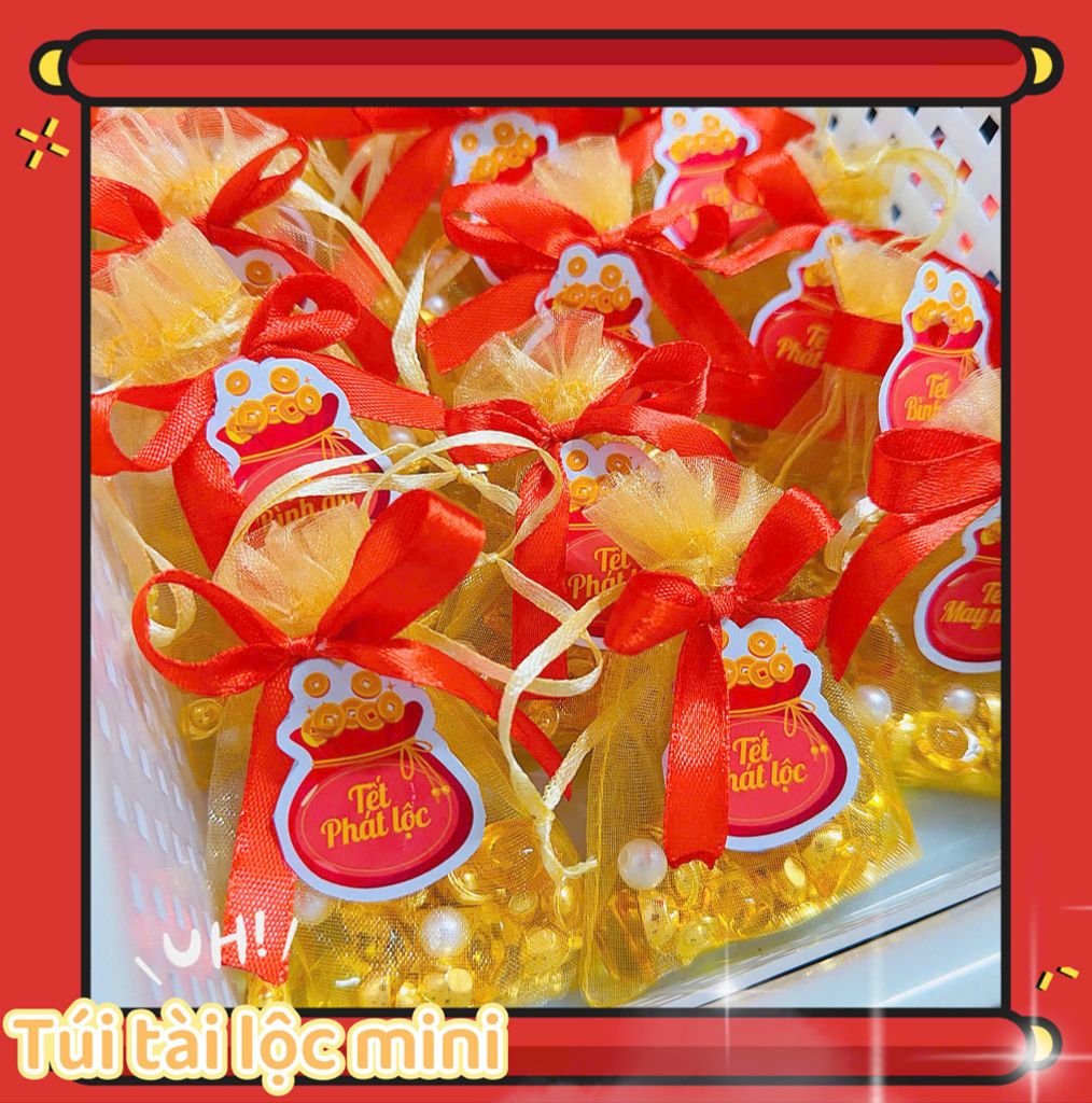 ** Túi vàng tài lộc may mắn