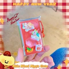 ** Móc khóa túi nhựa Kitty/ngựa cute