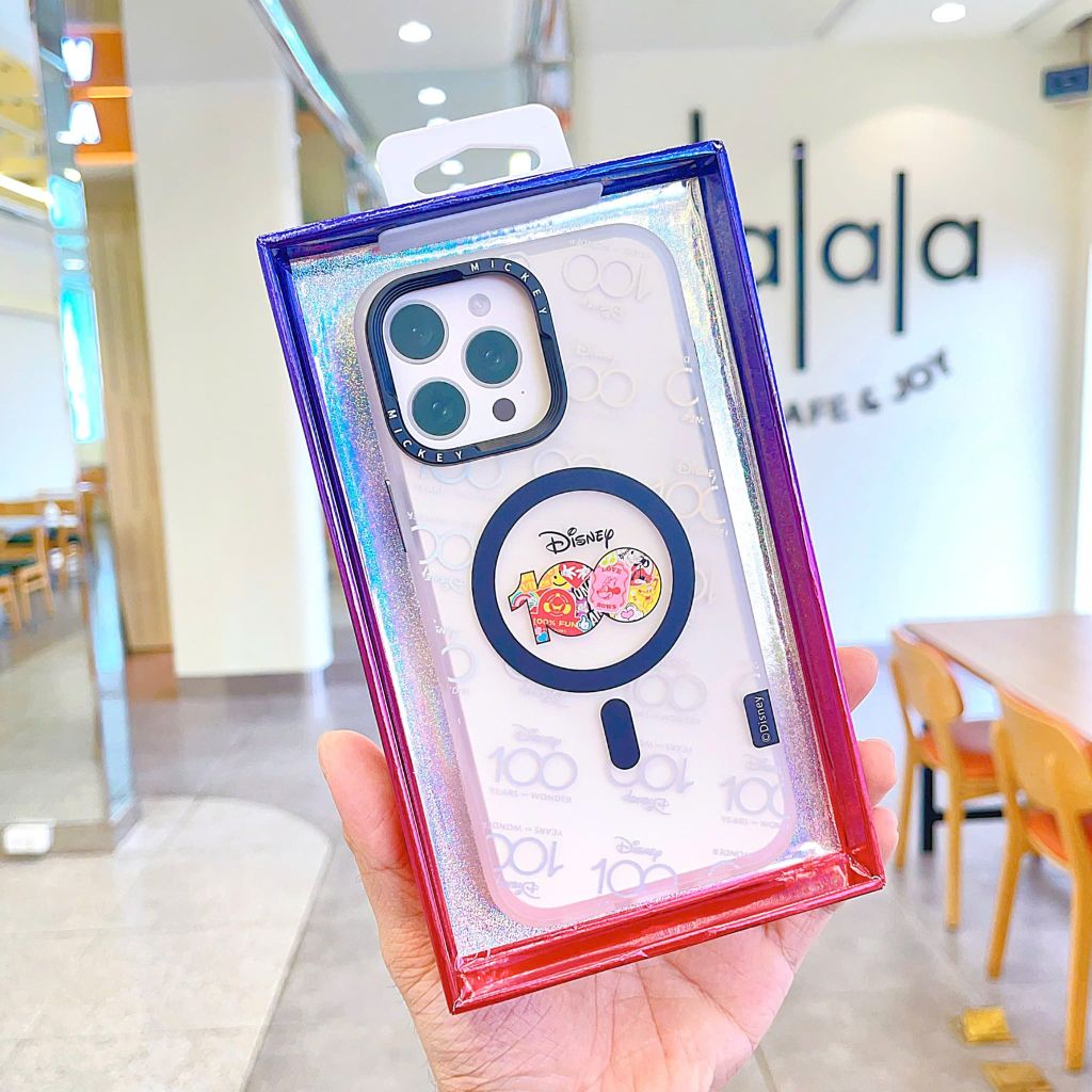 ** Ốp IP 16 Pro Max Mickey 100 years wonder magsafe