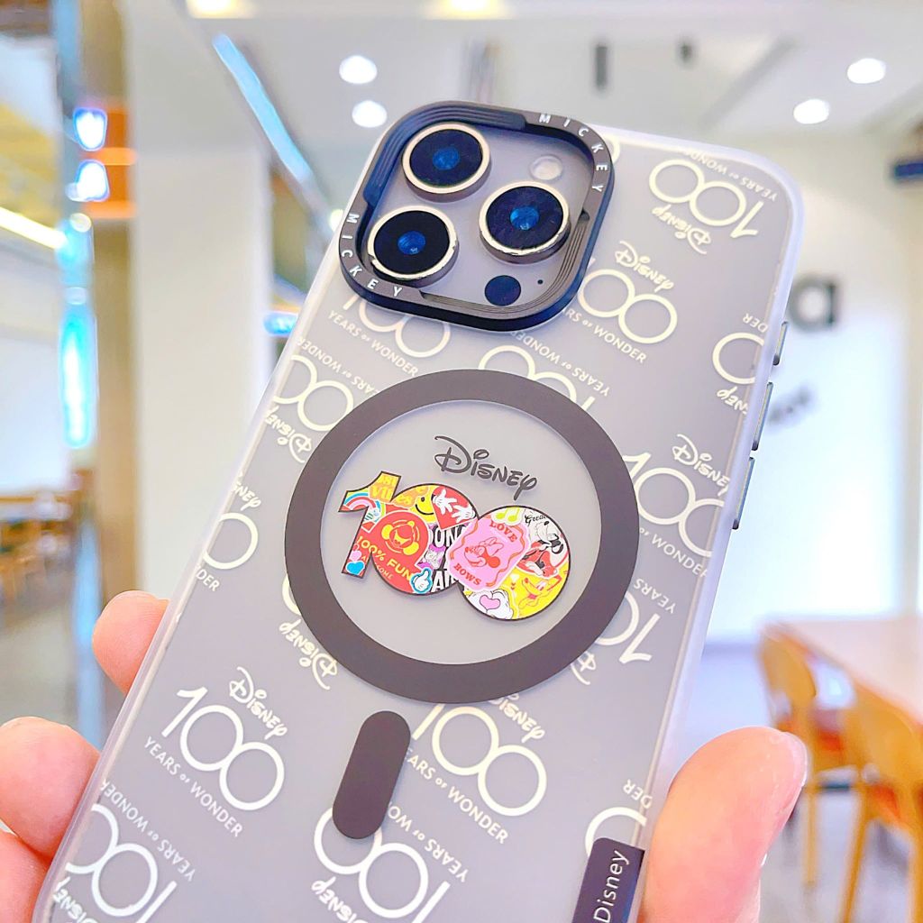 ** Ốp IP 16 Pro Max Mickey 100 years wonder magsafe