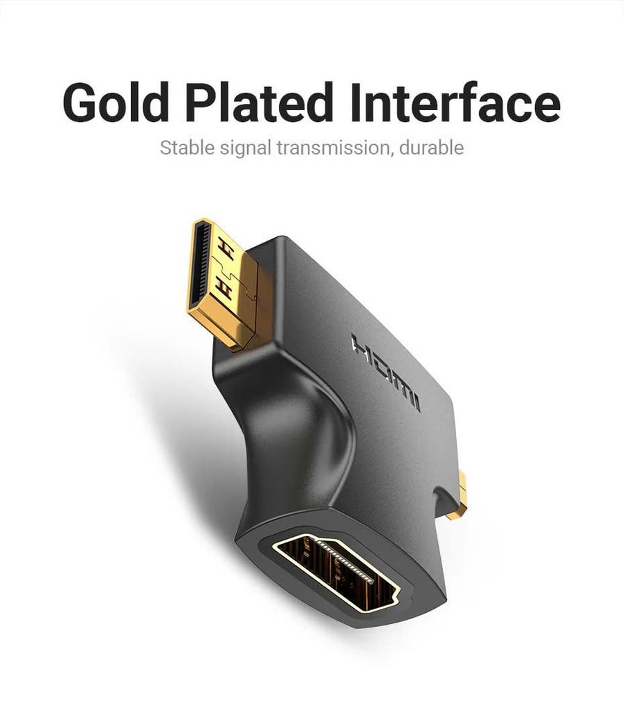 ** Hub 2 in 1 Mini Hdmi và Micro Hdmi sang Hdmi Vention