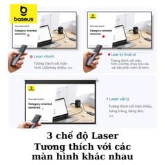 ** Bút trình chiếu Baseus AI Voice pin sạc