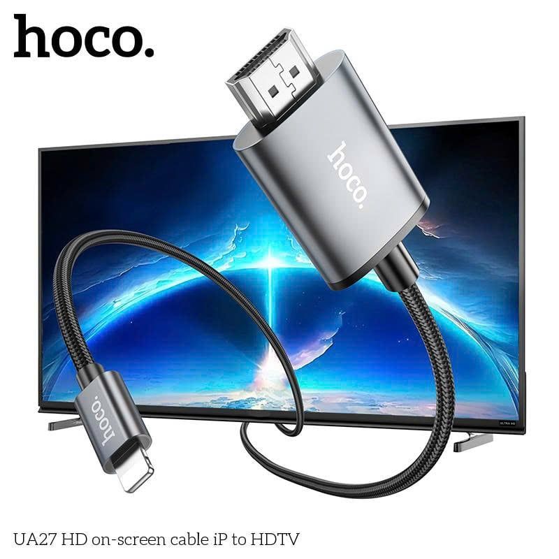 Cáp Lightning sang Hdmi Hoco UA27