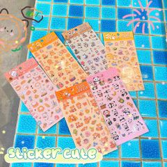 ** Sticker kim tuyến thú lovely