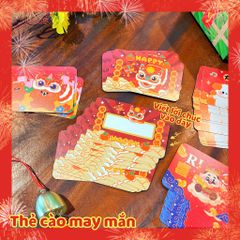 ** Set 10 card cào Tết