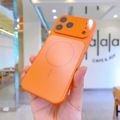 ** Ốp IP 17 Pro Max AG Class lưng nhám viền cứng magsafe