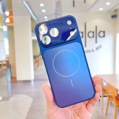 ** Ốp IP 17 Pro Max AG Class lưng nhám viền cứng magsafe