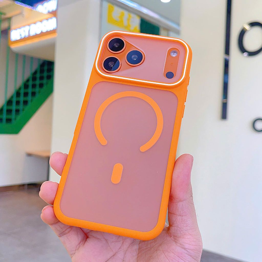 ** Ốp IP 17 Pro Max Likgus lưng nhám viền camera