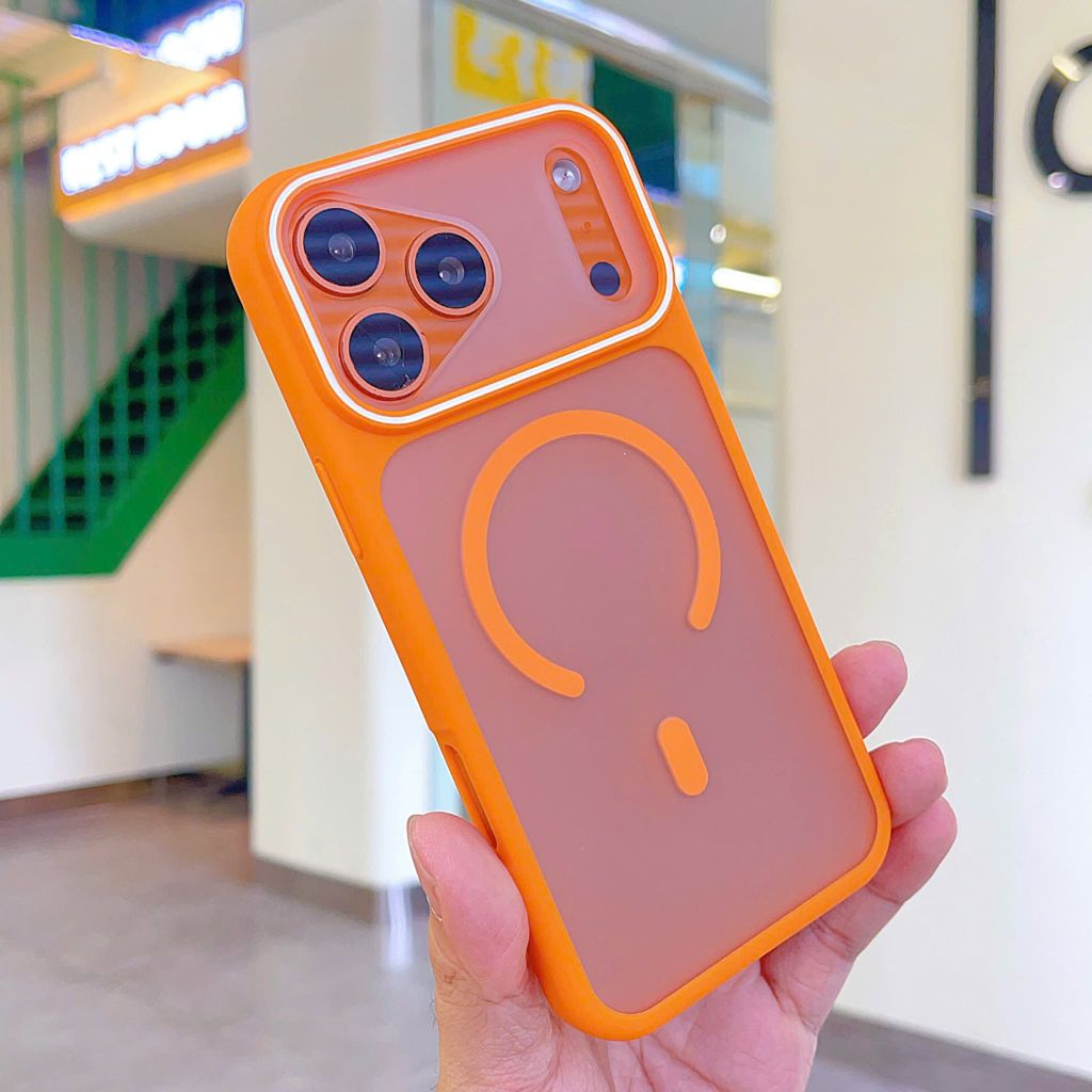 ** Ốp IP 17 Pro Max Likgus lưng nhám viền camera