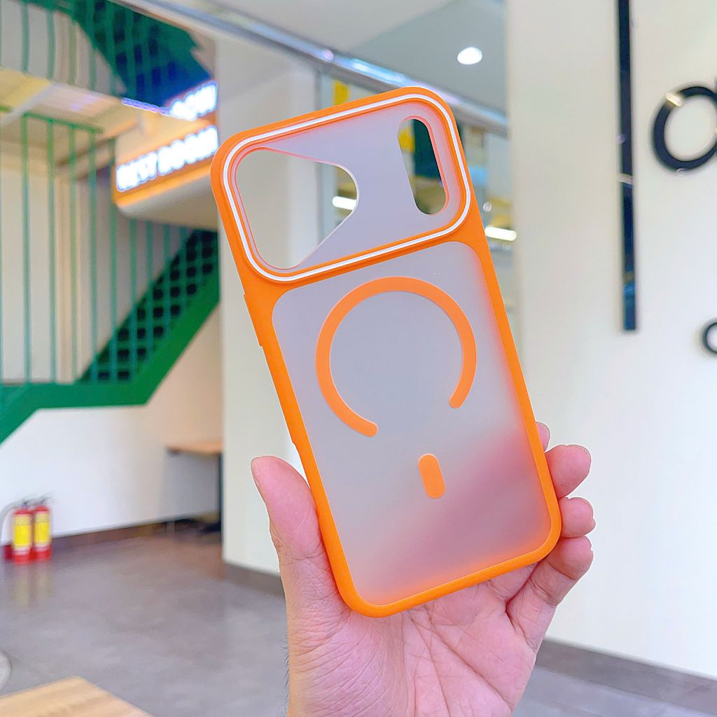 ** Ốp IP 17 Pro Max Likgus lưng nhám viền camera