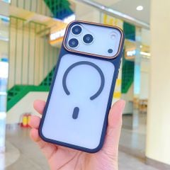 ** Ốp IP 17 Pro Max Likgus lưng nhám viền camera