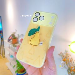 ** Ốp IP 17 Pro Max 2 lớp đính charm bông bảo vệ camera